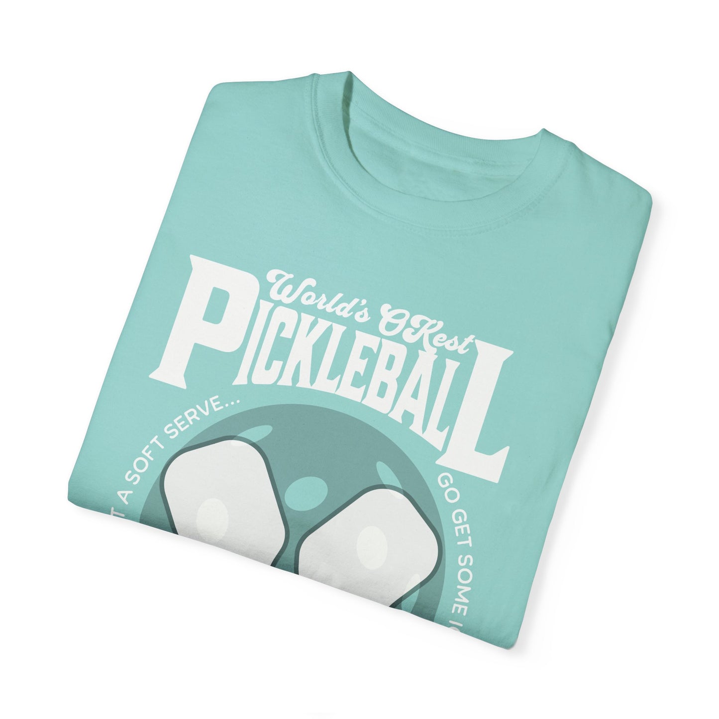 World's OKest Pickleball Player T-Shirt - Unisex Tee COMFORT COLORS funny pickleball shirt