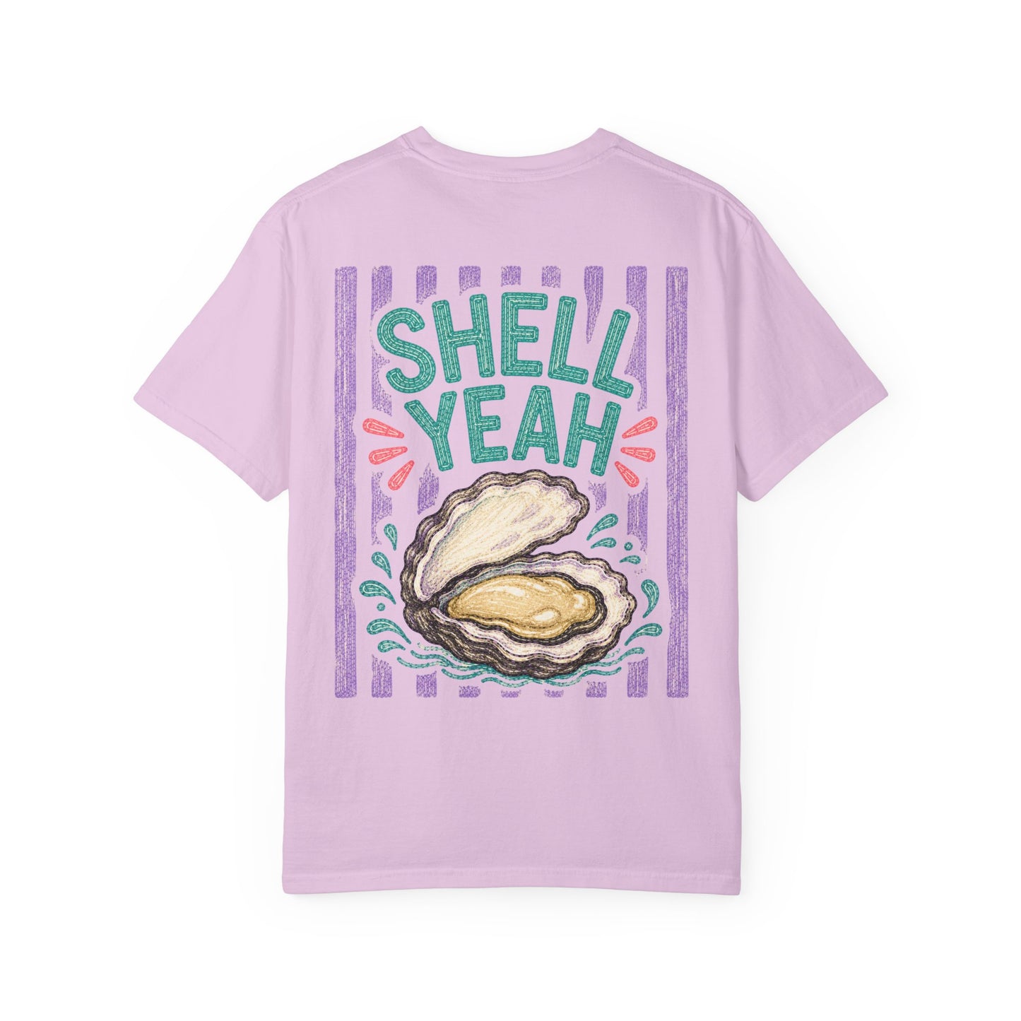 Shell Yeah Oyster Shirt | Comfort Colors 1717 | Funny Cajun Seafood Tee | Cajun Deb Collection