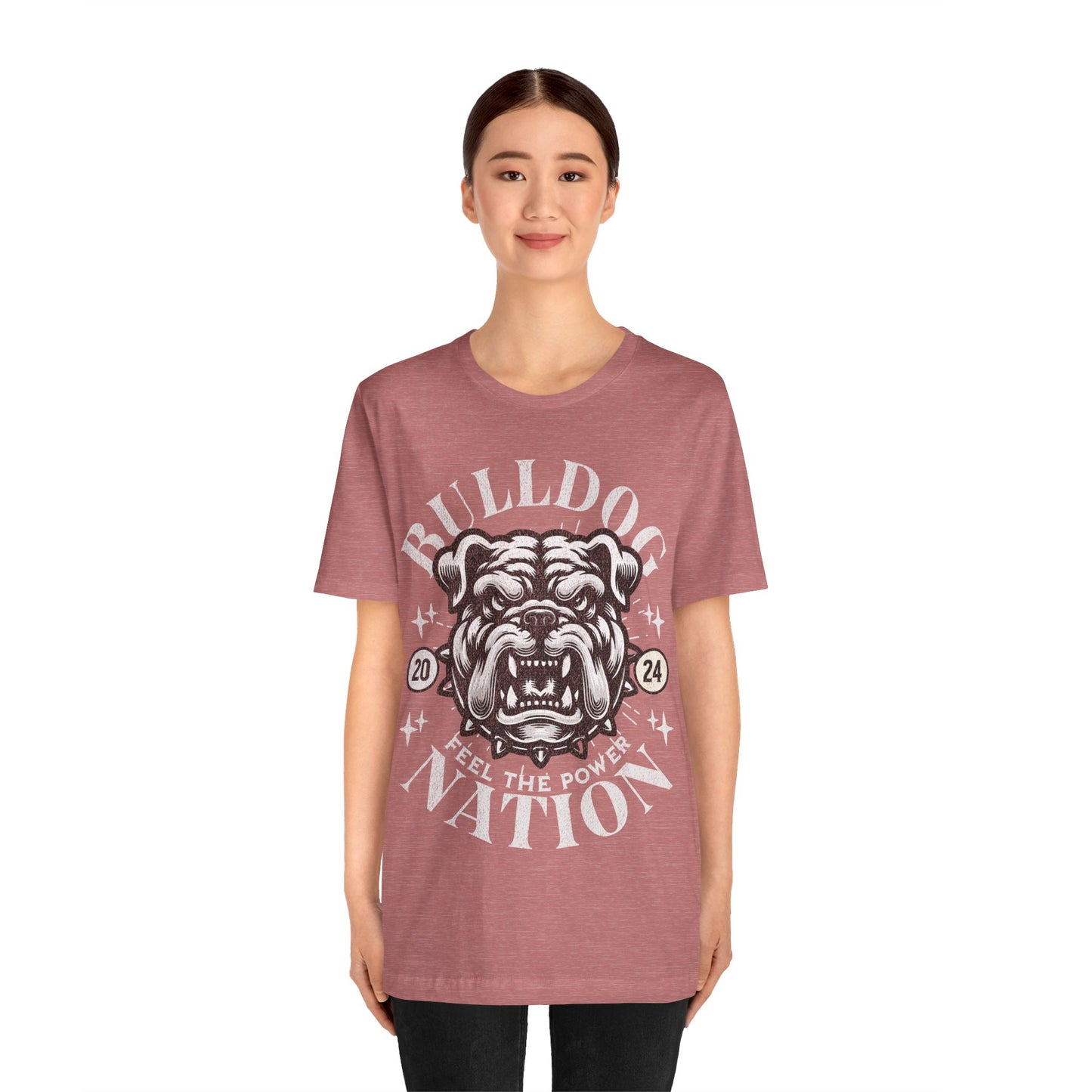 Bulldog Nation - Bella Canvas 3001 Unisex Jersey Short Sleeve Tee