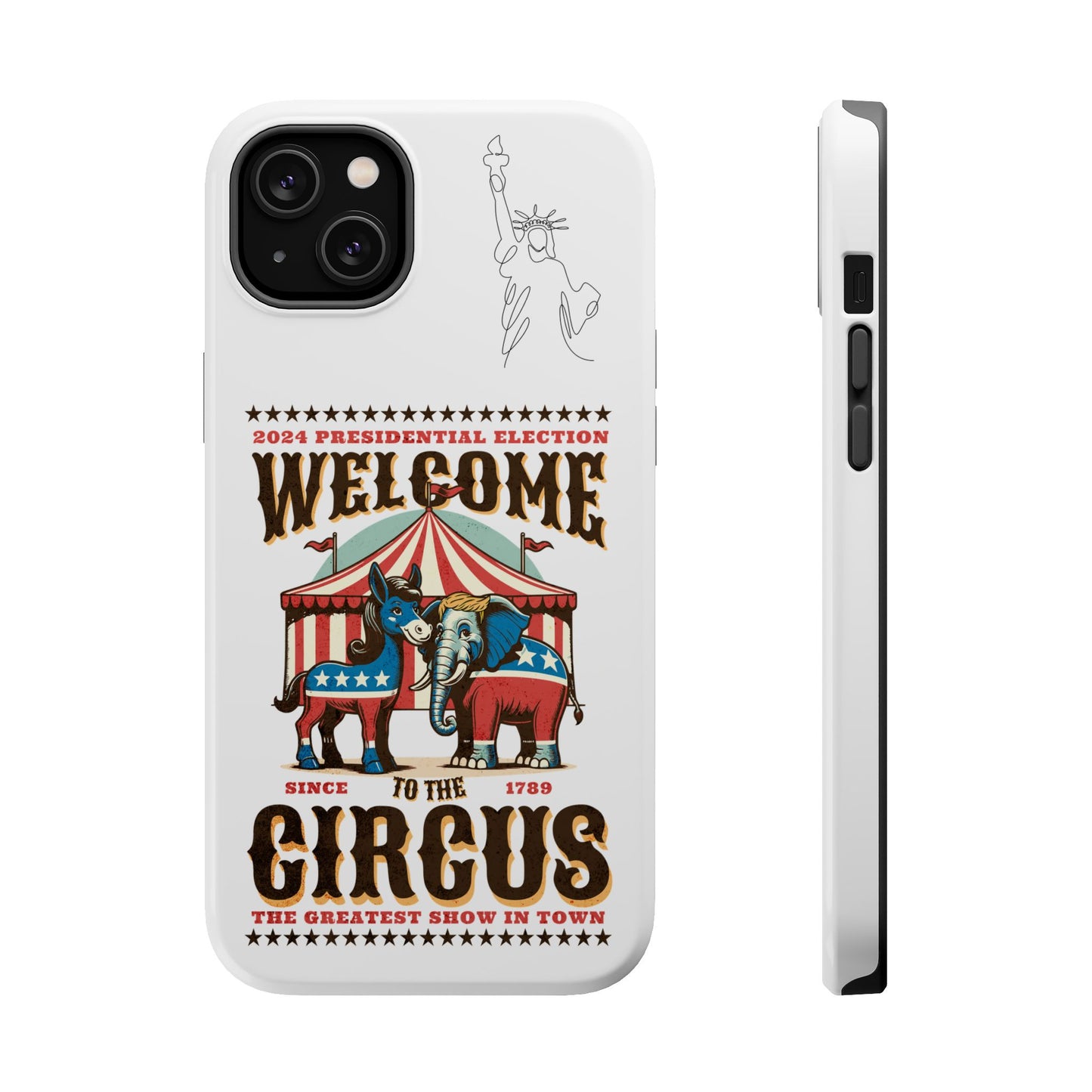 Political phone case - Magnetic Phone Case for iPhone