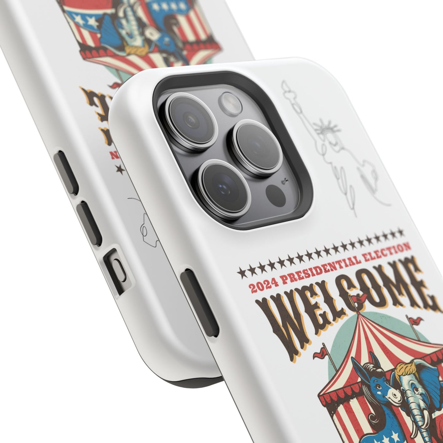 Political phone case - Magnetic Phone Case for iPhone