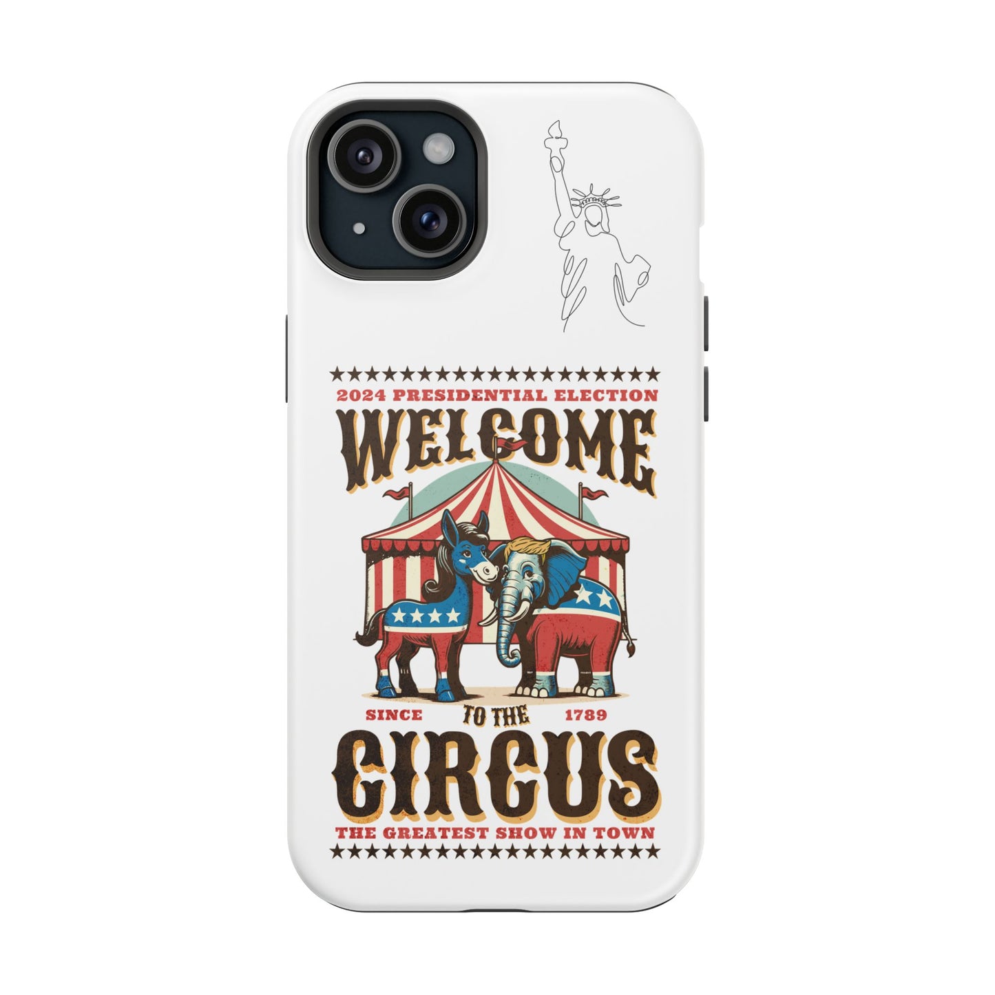 Political phone case - Magnetic Phone Case for iPhone