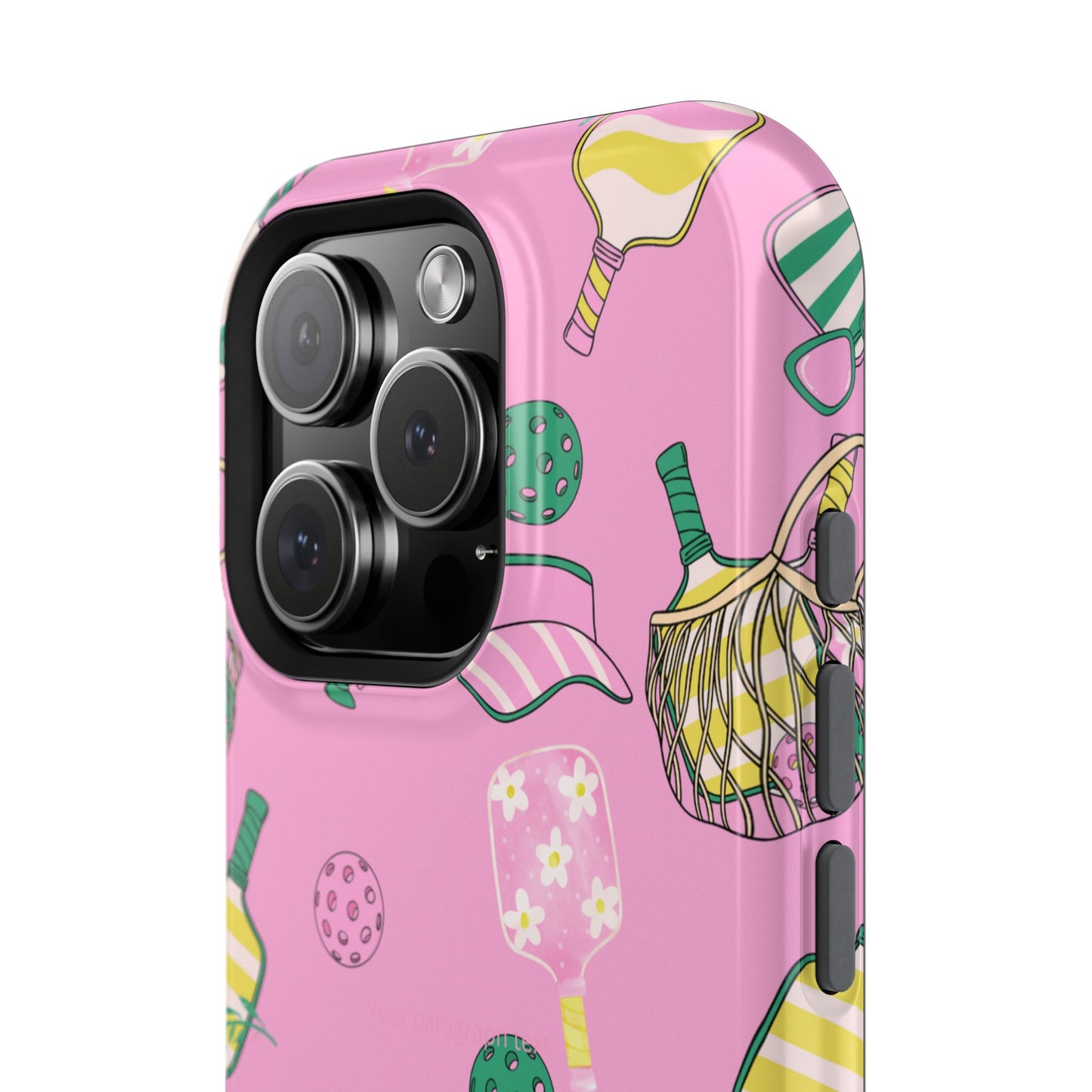 Pickleball Pro: Custom Magnetic Tough Case Personalized