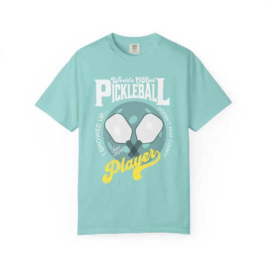 Camiseta unisex con el mejor jugador de pickleball del mundo. Camiseta divertida de pickleball con colores cómodos.
