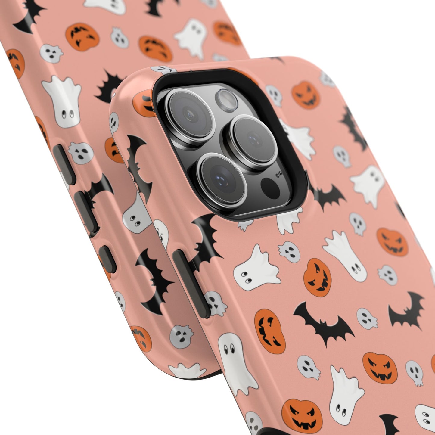 Custom, Personalized Halloween Magnetic Tough Cases for iPhone -ghost bat pumpkin