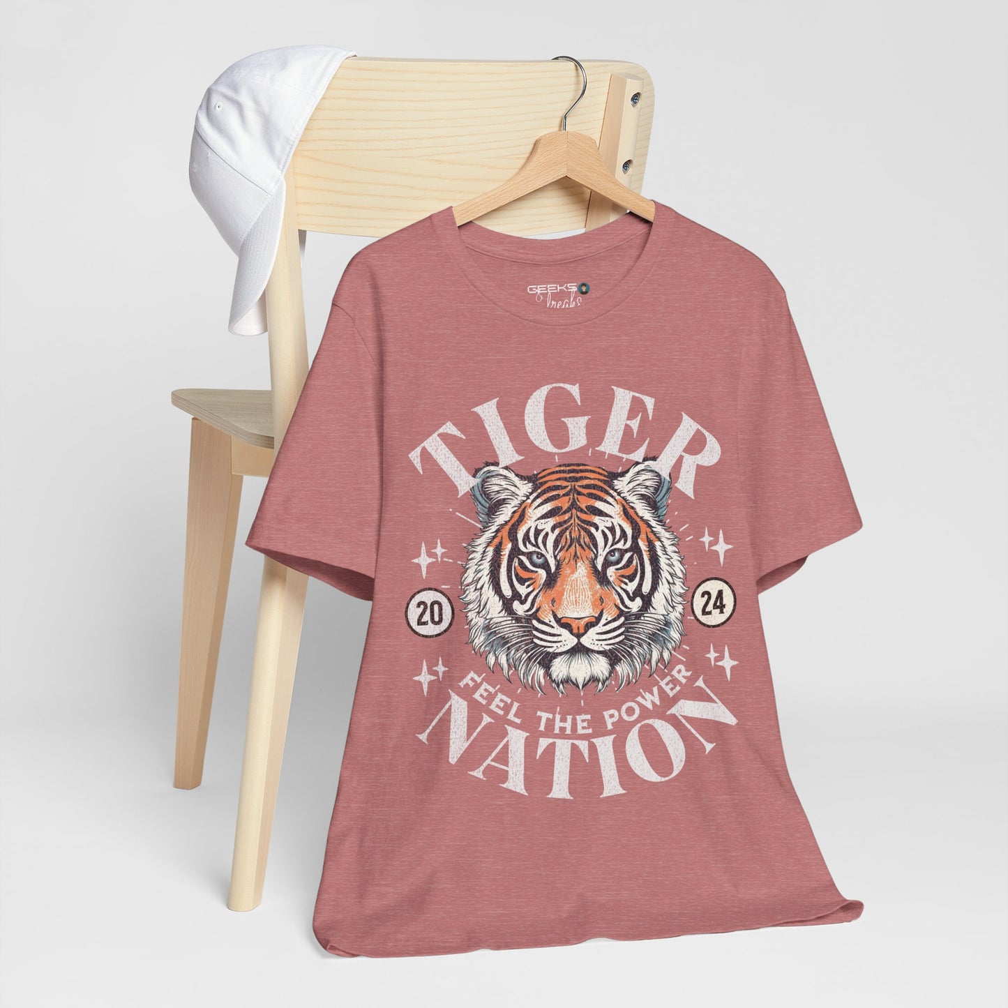 Tiger Nation - Bella Canvas 3001 Unisex Jersey Short Sleeve Tee