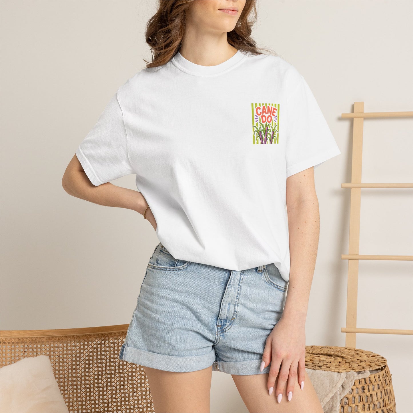 Cane Do Sugarcane Shirt | Comfort Colors 1717 | Funny Louisiana Cajun Tee | Cajun Deb Collection