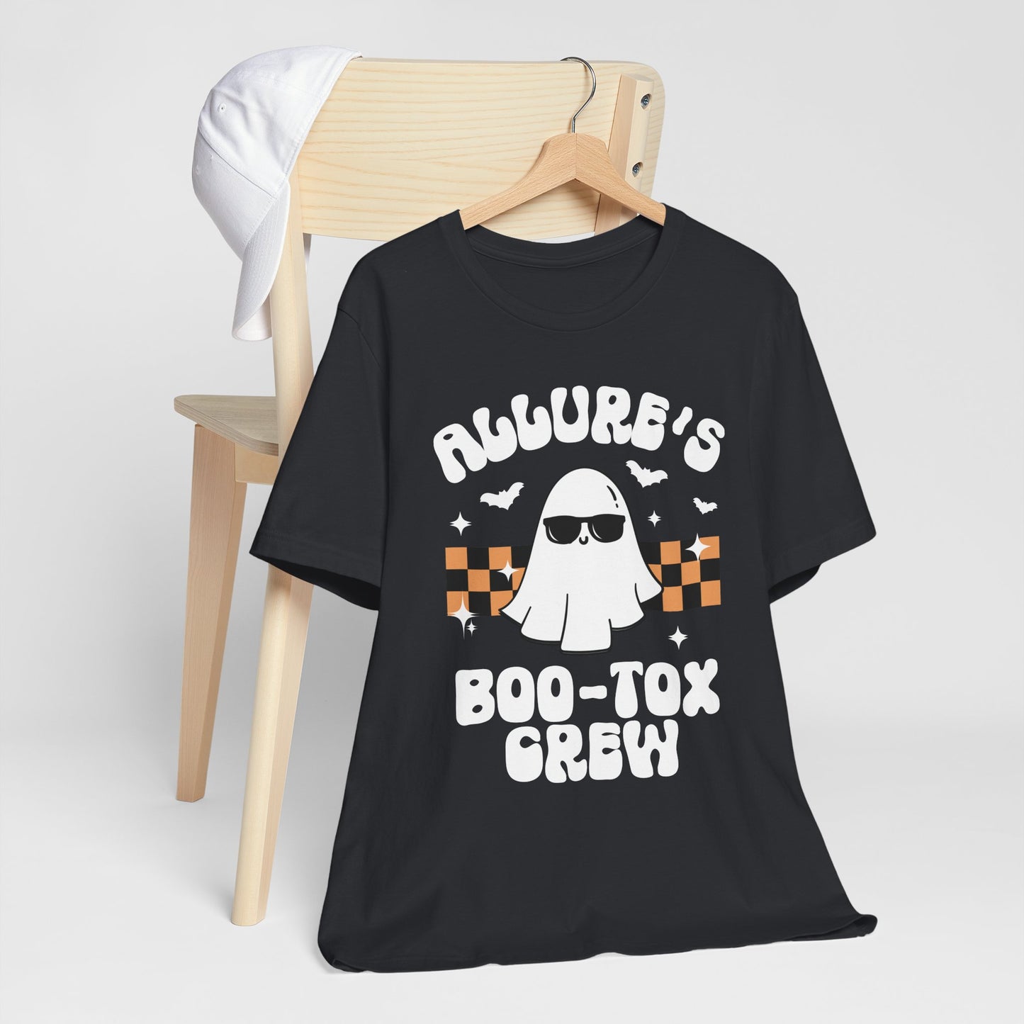 Allure Laser & Medical Spa Bootox Custom Crew Unisex Jersey Short Sleeve Tee Bella Canvas 3001 T-Shirt