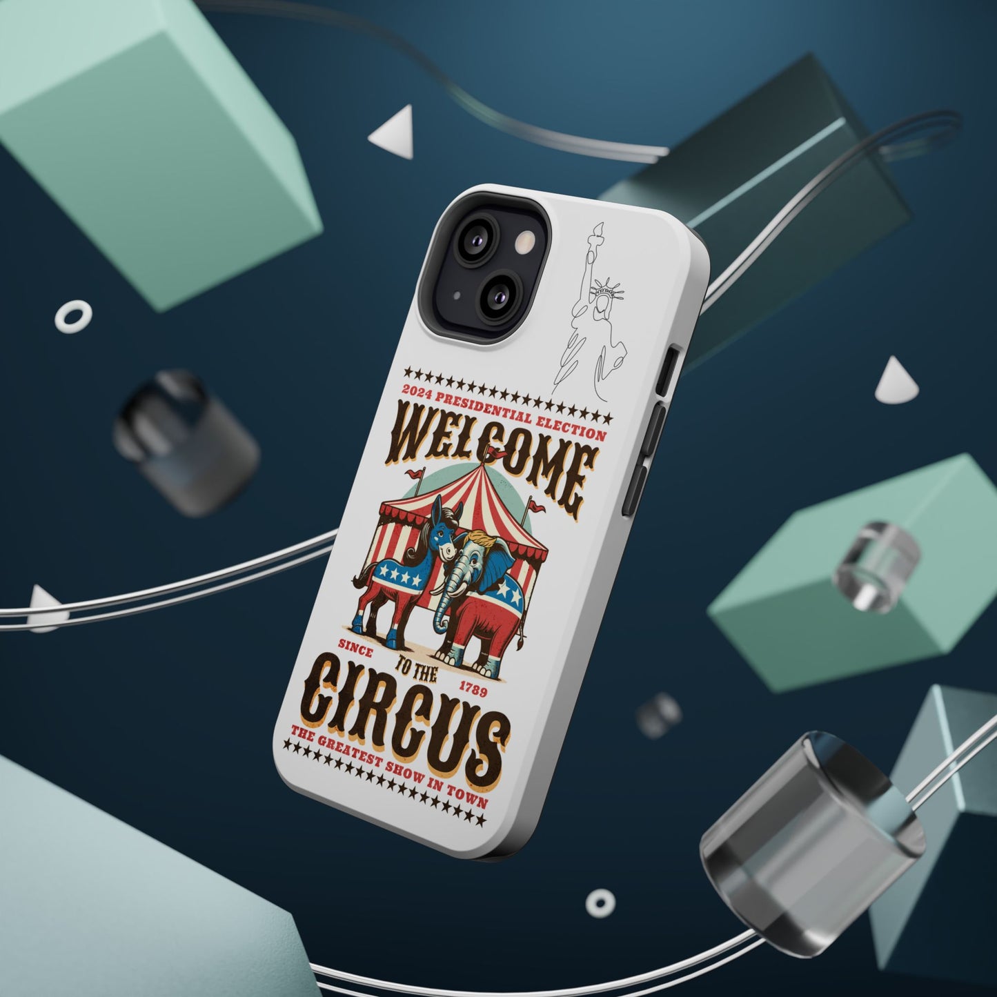 Political phone case - Magnetic Phone Case for iPhone