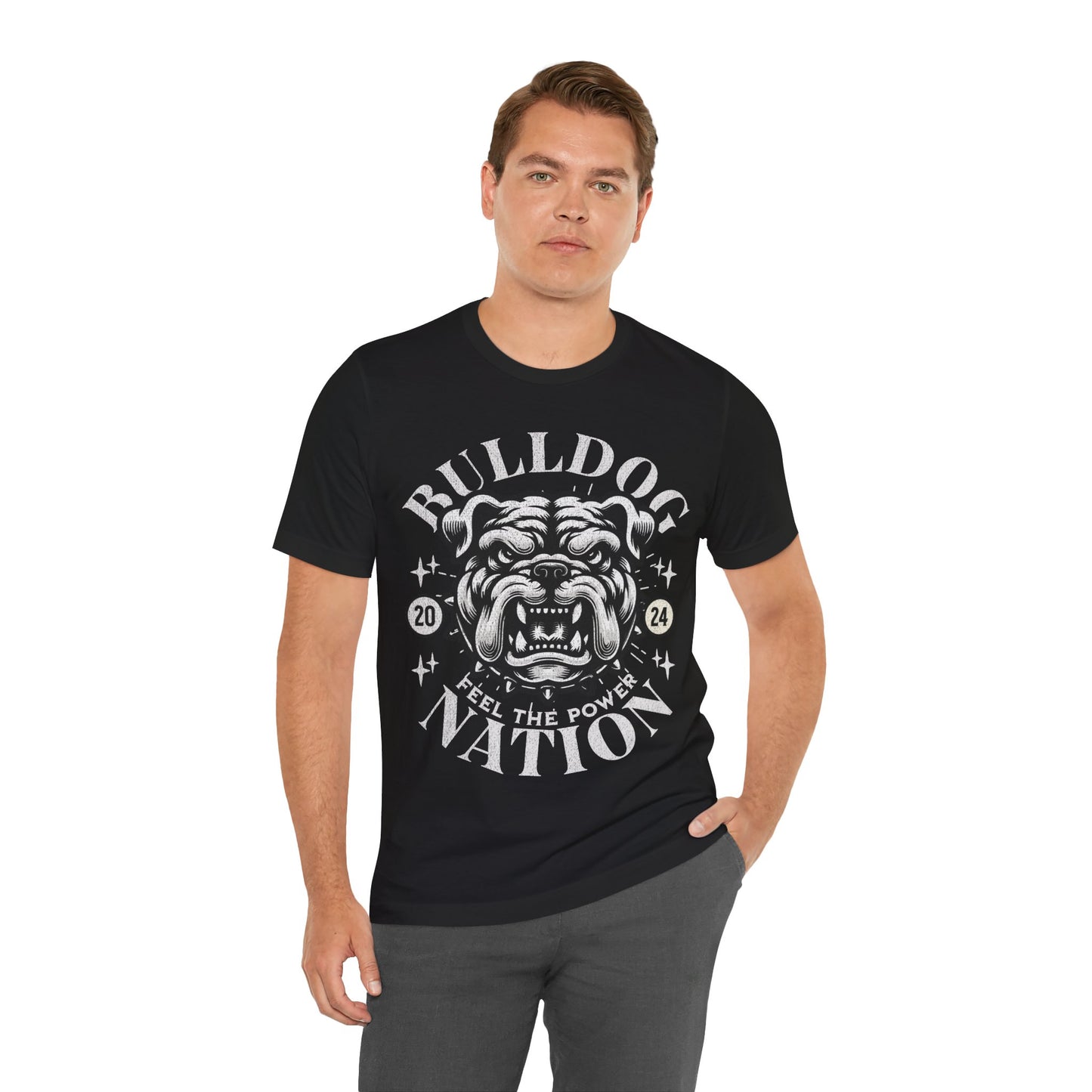 Bulldog Nation - Bella Canvas 3001 Unisex Jersey Short Sleeve Tee