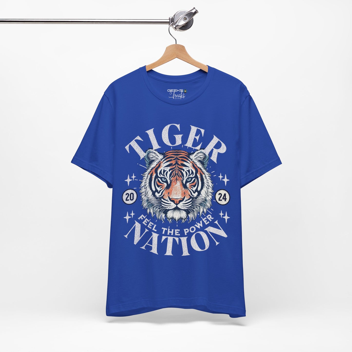 Tiger Nation - Bella Canvas 3001 Unisex Jersey Short Sleeve Tee