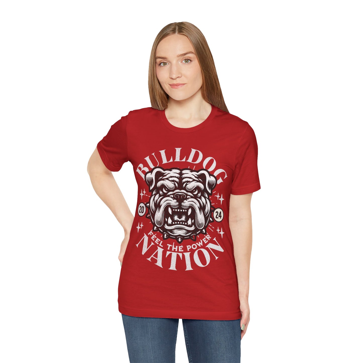 Bulldog Nation - Bella Canvas 3001 Unisex Jersey Short Sleeve Tee