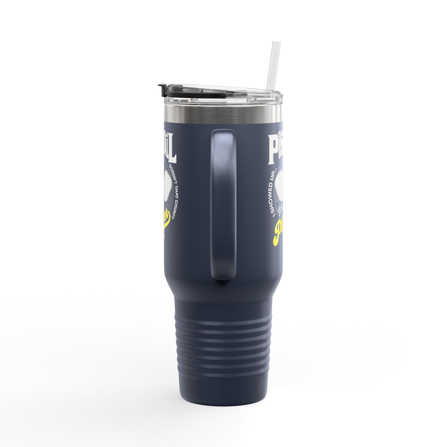 World's OK'est Pickleball Player, Funny pickleball gift, Insulated Travel Mug, 40oz