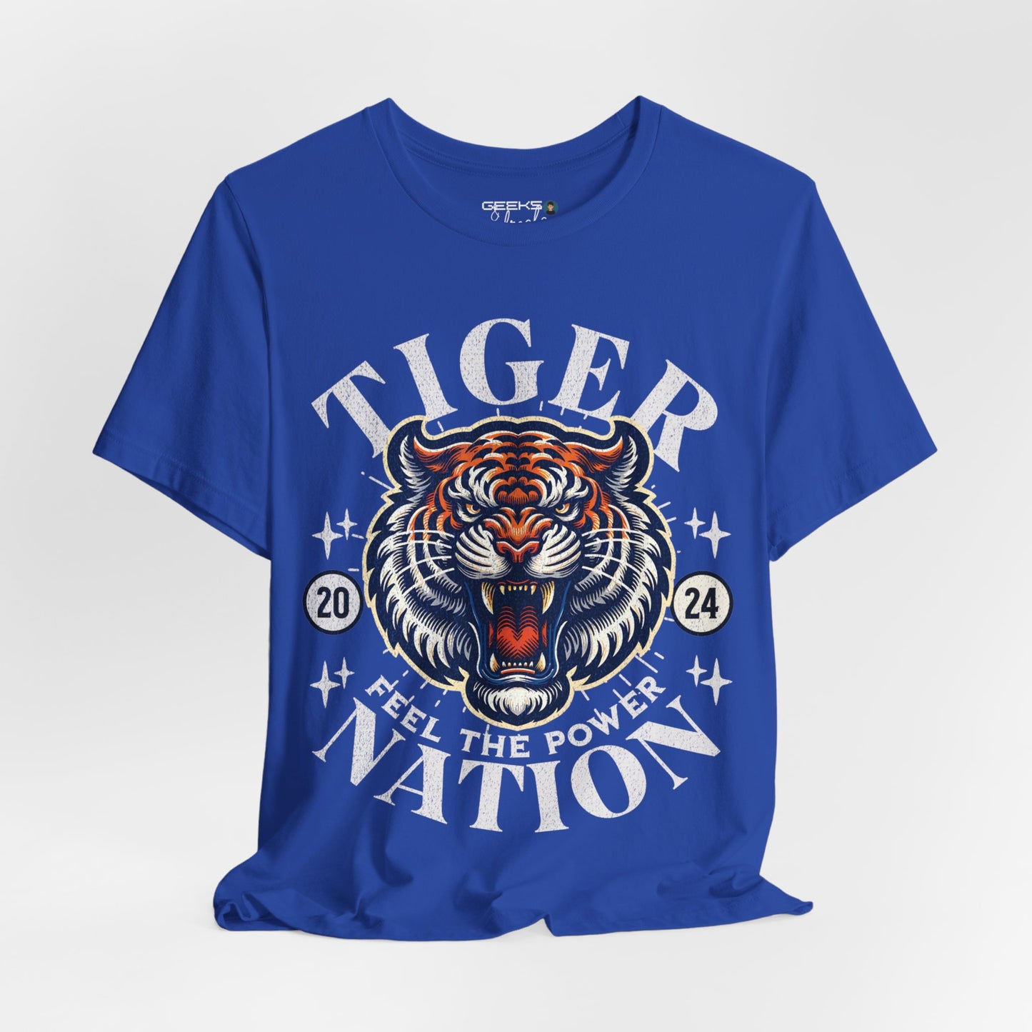 Tiger Nation - Bella Canvas 3001 Unisex Jersey Short Sleeve Tee