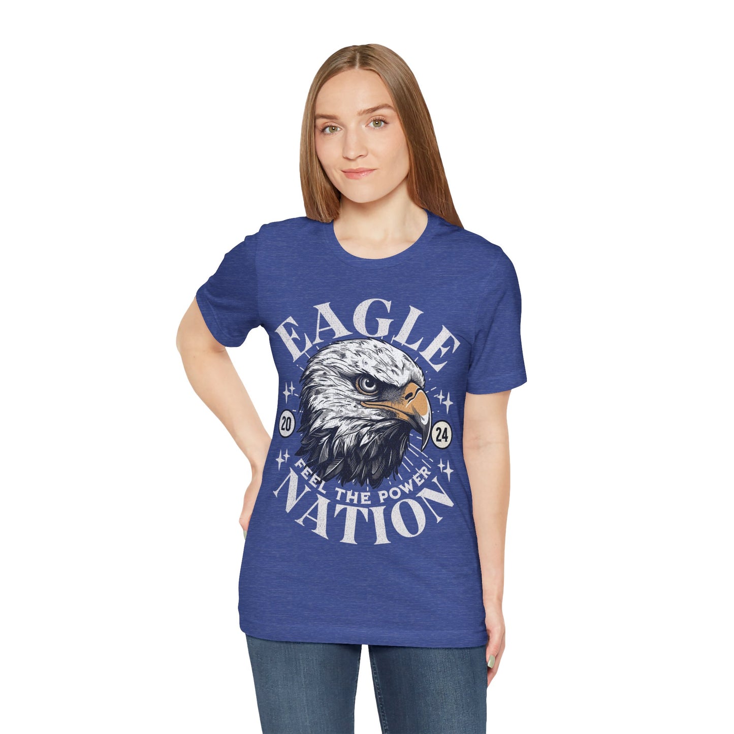 Eagle Nation - Bella Canvas 3001 Unisex Jersey Short Sleeve Tee