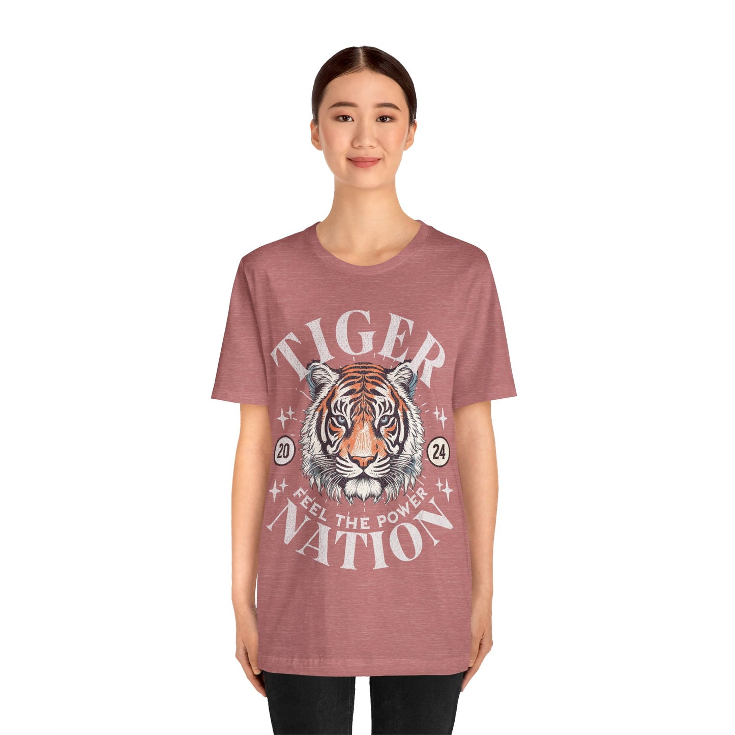 Tiger Nation - Bella Canvas 3001 Unisex Jersey Short Sleeve Tee