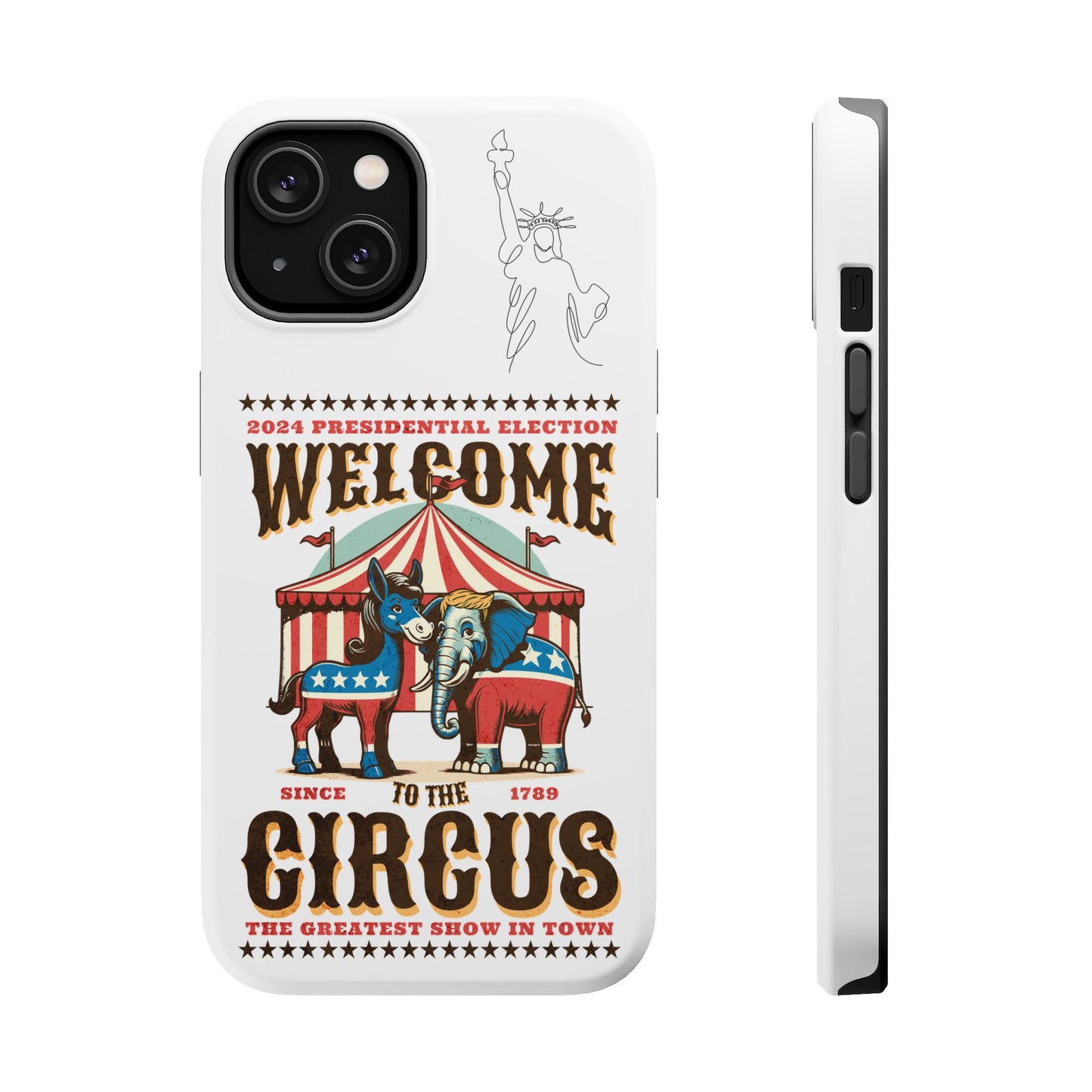 Political phone case - Magnetic Phone Case for iPhone