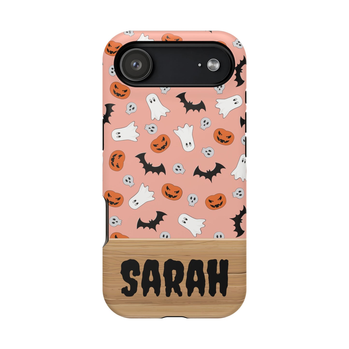 Custom, Personalized Halloween Magnetic Tough Cases for iPhone -ghost bat pumpkin