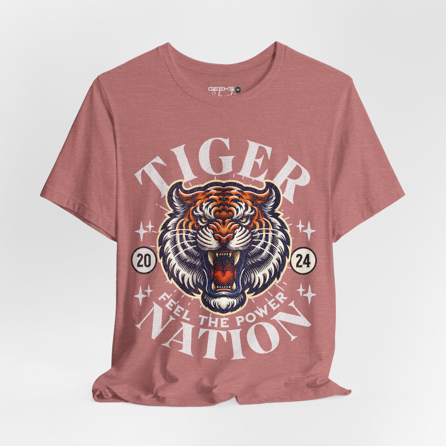 Tiger Nation - Bella Canvas 3001 Unisex Jersey Short Sleeve Tee