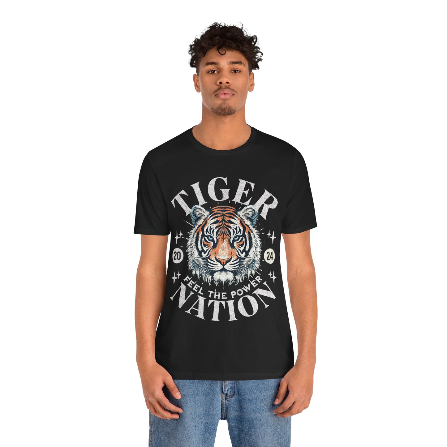 Tiger Nation - Bella Canvas 3001 Unisex Jersey Short Sleeve Tee