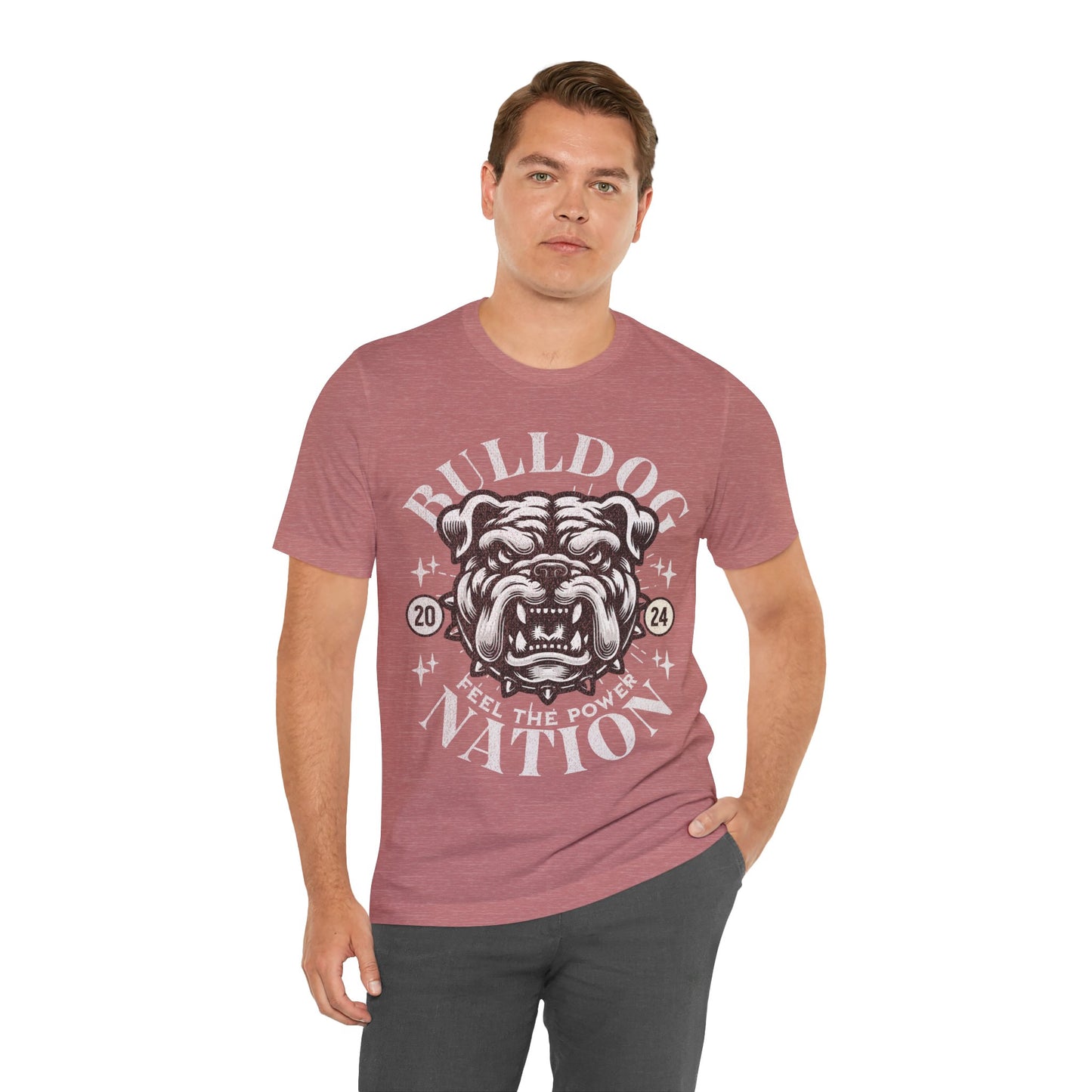 Bulldog Nation - Bella Canvas 3001 Unisex Jersey Short Sleeve Tee