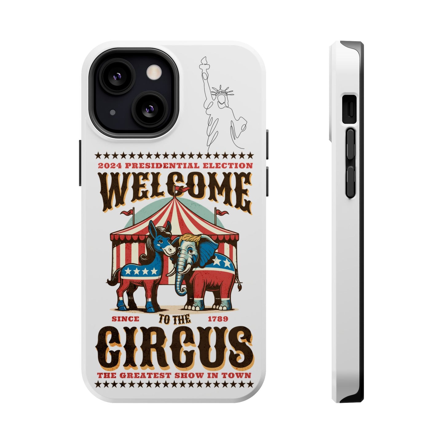 Political phone case - Magnetic Phone Case for iPhone