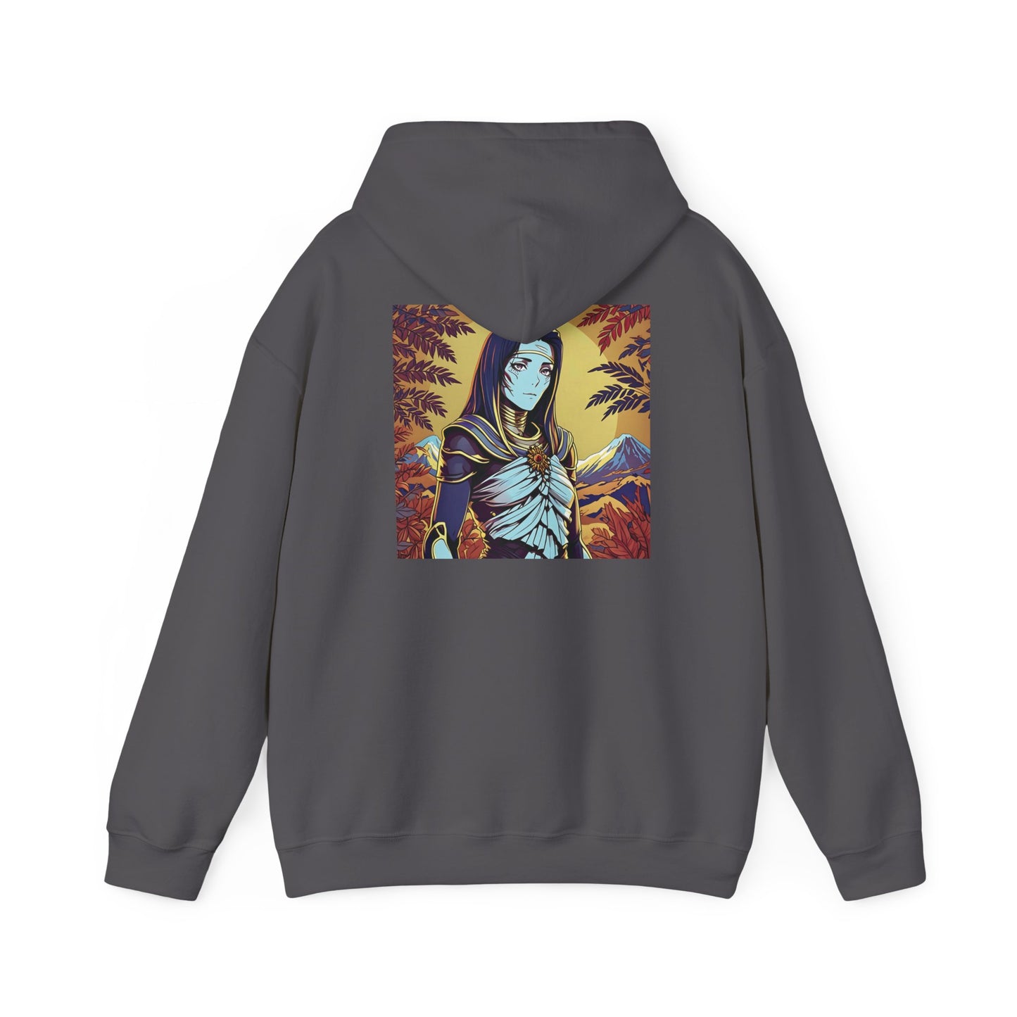 Anime Hoodie Mummy Halloween Unisex Heavy Blend™ Hooded Sweatshirt Gildan 18500