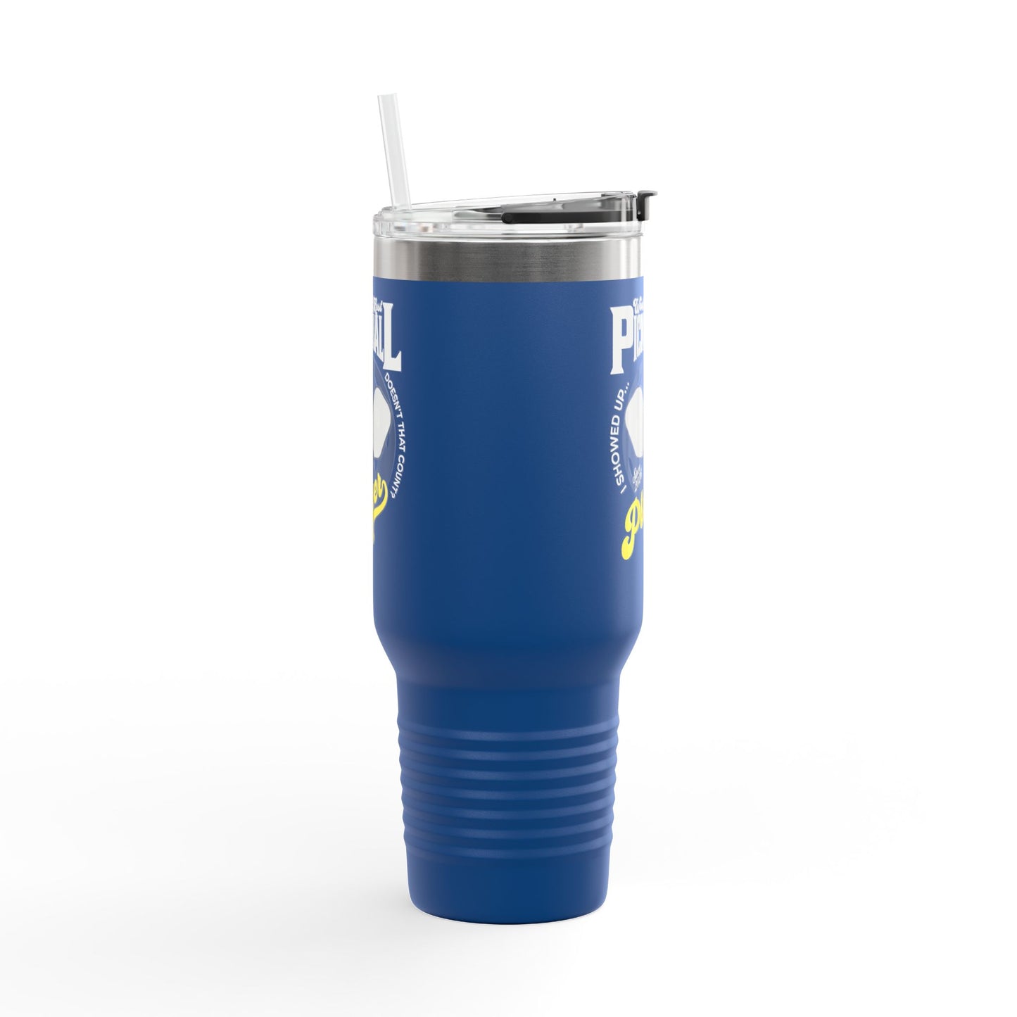 World's OK'est Pickleball Player, Funny pickleball gift, Insulated Travel Mug, 40oz