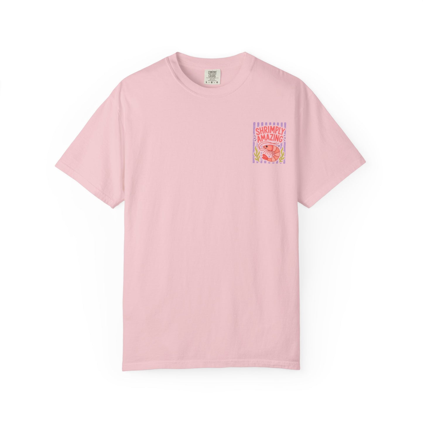 Shrimply Amazing Shrimp Shirt | Comfort Colors 1717 | Funny Seafood Tee | Cajun Deb Collection