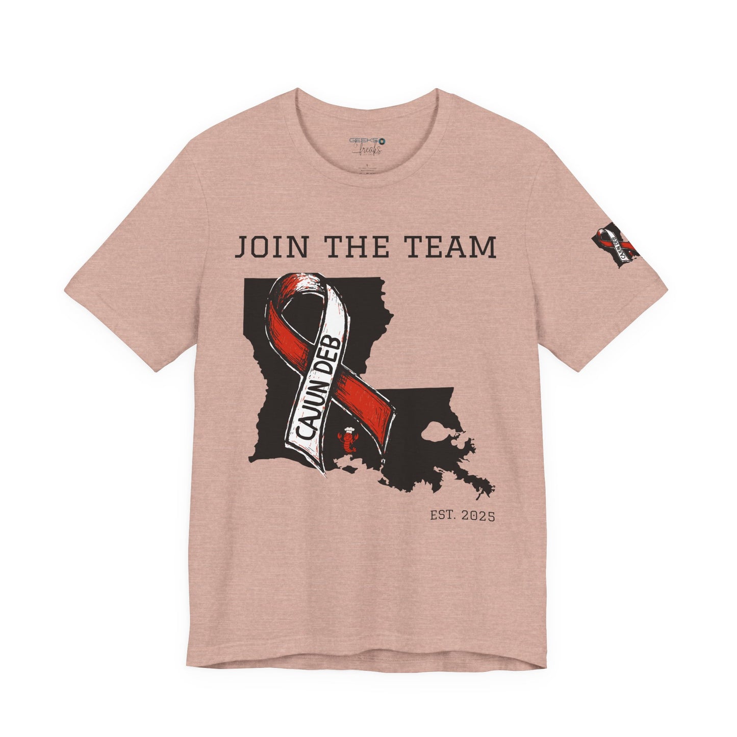 CAJUN DEB Cancer MDS Awareness Tee, Unisex Support Tee, Gift for Cancer Fighters, Motivational T-Shirt Bella+Canva 3001