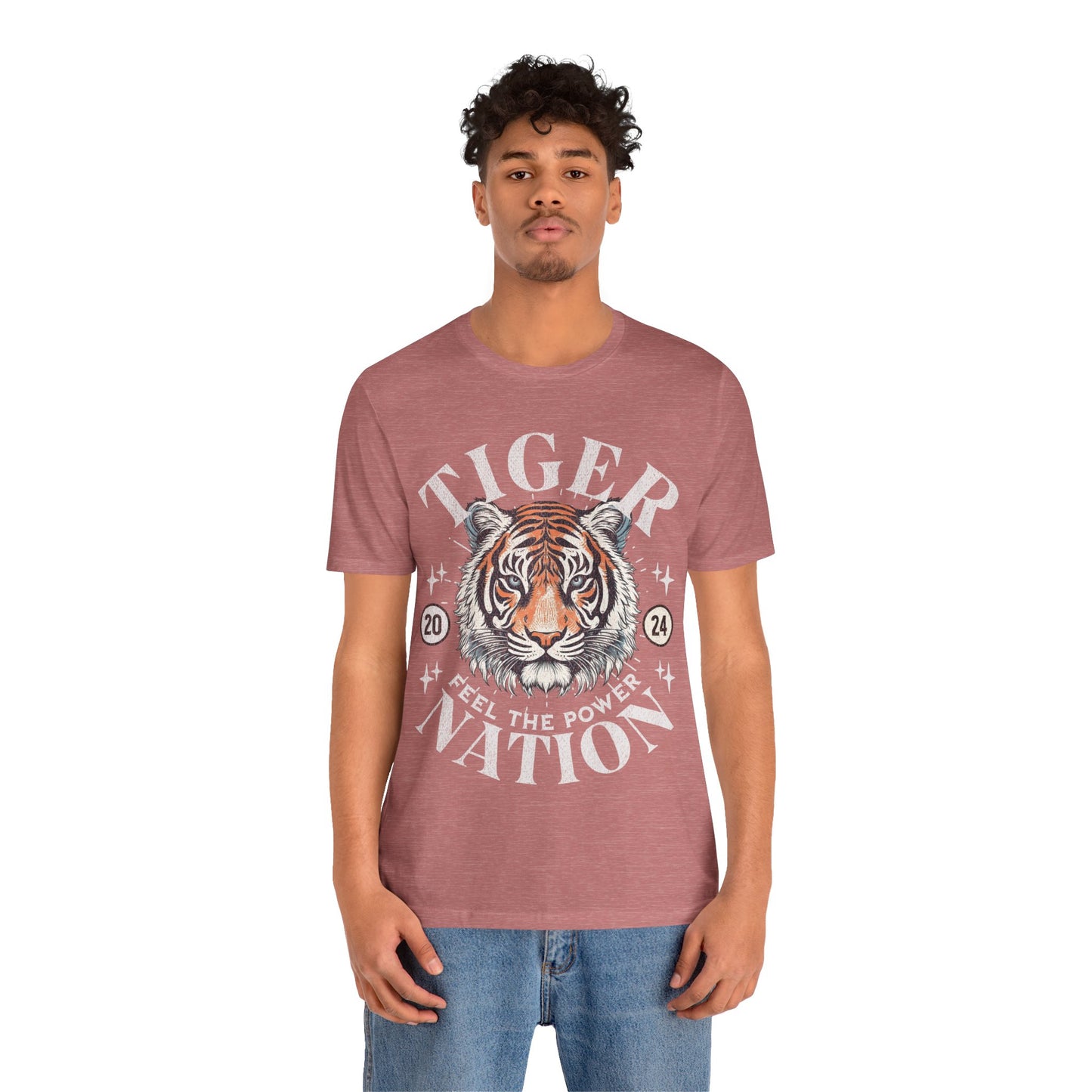 Tiger Nation - Bella Canvas 3001 Unisex Jersey Short Sleeve Tee