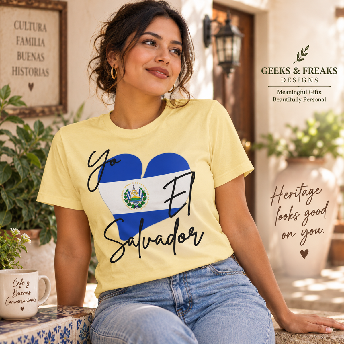 EL SALVADOR Hispanic Heritage Unisex T-Shirt